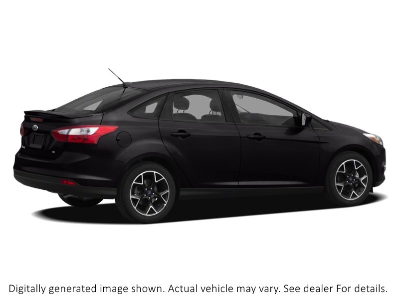 2012 Ford Focus 4Dr Sdn Titanium Black  Shot 2