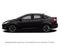 2012 Ford Focus 4Dr Sdn Titanium Black  Shot 3