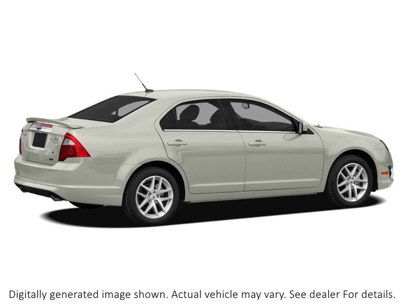 2012 Ford Fusion 4Dr Sdn Sel FWD White Suede  Shot 32