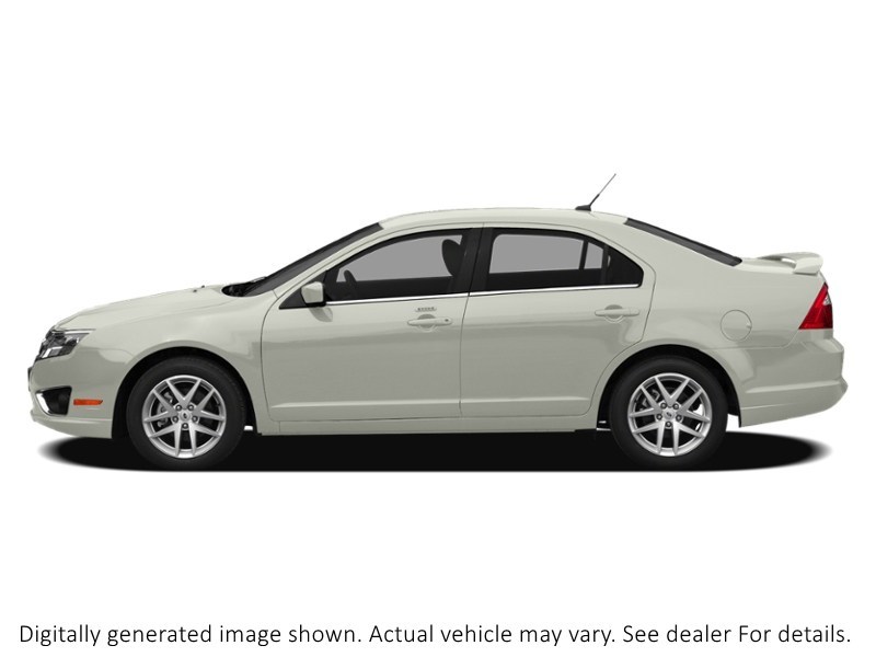 2012 Ford Fusion 4Dr Sdn Sel FWD White Suede  Shot 33