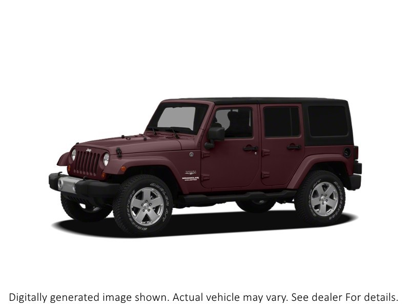 2012 Jeep Wrangler Unlimited 4WD 4Dr Sahara Deep Molten Red Pearlcoat  Shot 5