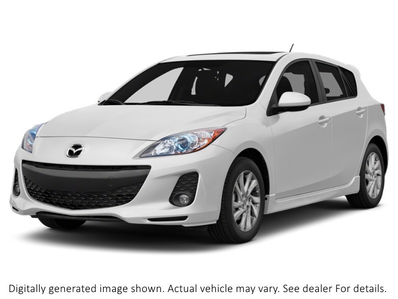 2012 Mazda Mazda3 Sport 4Dr Hb Sport Man Gs-Sky Crystal White Pearl  Shot 1