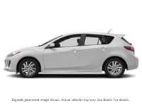2012 Mazda Mazda3 Sport 4Dr Hb Sport Man Gs-Sky Crystal White Pearl  Shot 3