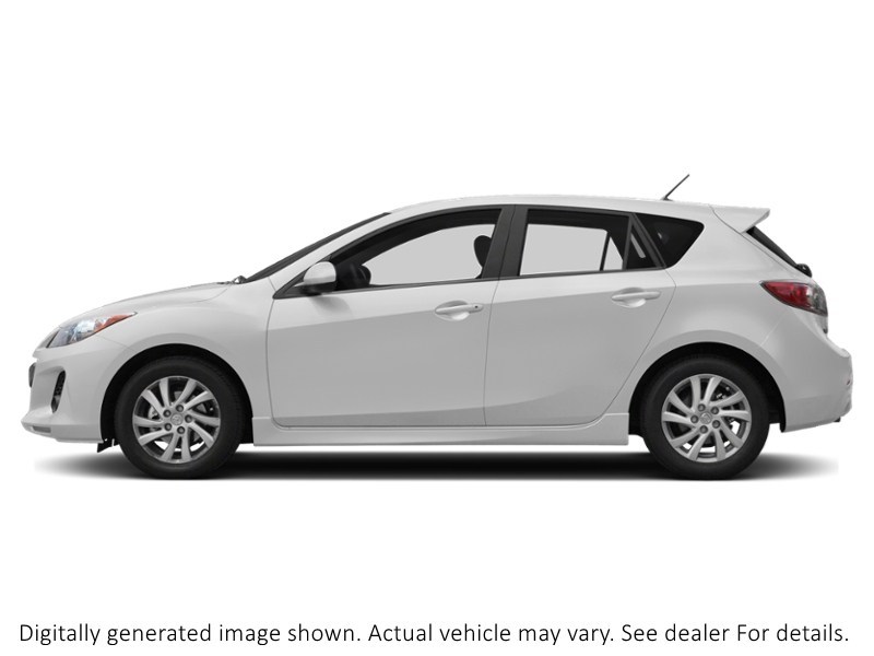 2012 Mazda Mazda3 Sport 4Dr Hb Sport Man Gs-Sky Crystal White Pearl  Shot 5