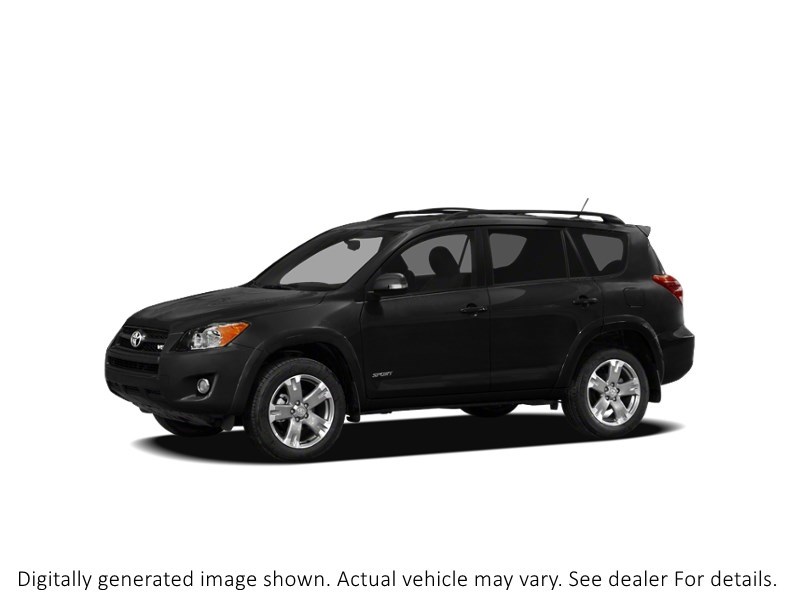 2012 Toyota Rav4 4WD 4Dr I4 Sport Black  Shot 4