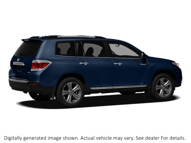 2012 Toyota Highlander 4WD 4Dr Nautical Blue Metallic  Shot 14