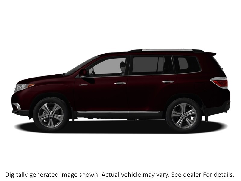 2012 Toyota Highlander 4WD 4Dr Sizzling Crimson Mica  Shot 9