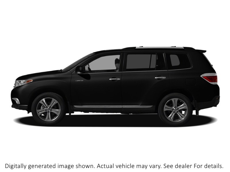 2012 Toyota Highlander 4WD 4Dr Black  Shot 24