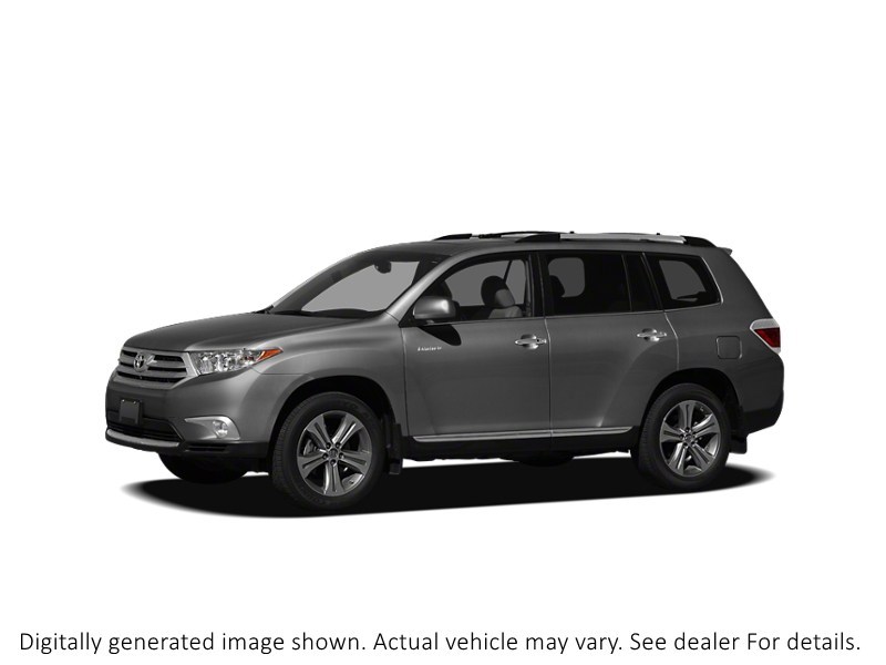 2012 Toyota Highlander 4WD 4Dr Magnetic Grey Metallic  Shot 4