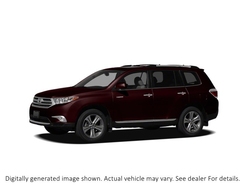 2012 Toyota Highlander 4WD 4Dr Sizzling Crimson Mica  Shot 7