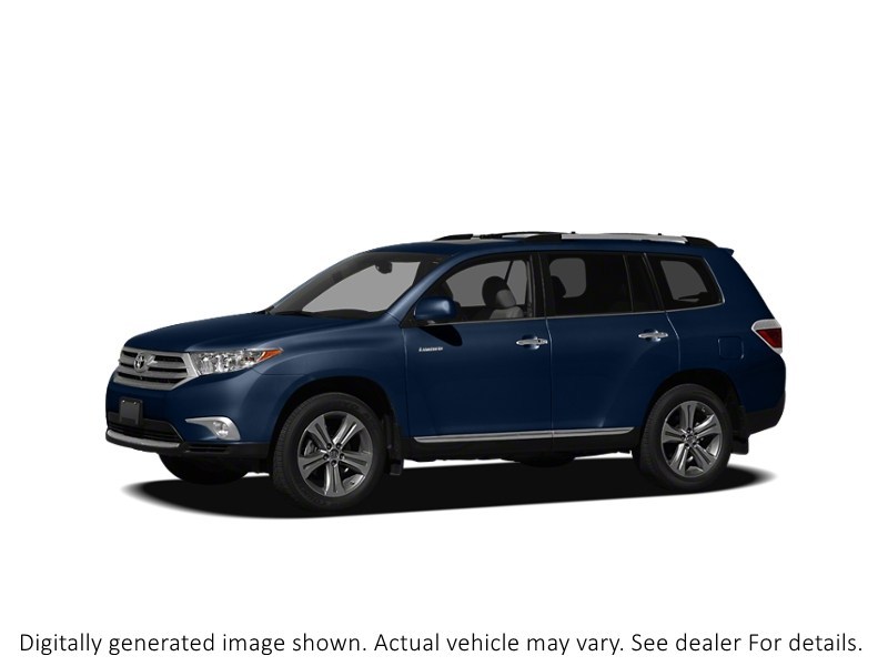2012 Toyota Highlander 4WD 4Dr Nautical Blue Metallic  Shot 13