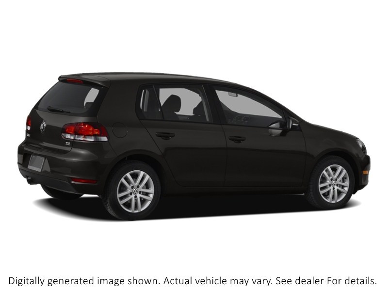 2012 Volkswagen Golf 5Dr Hb Auto Trendline Deep Black Pearl  Shot 8