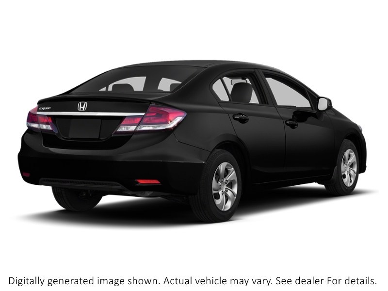 2013 Honda Civic Sdn 4Dr Auto EX Crystal Black Pearl  Shot 2
