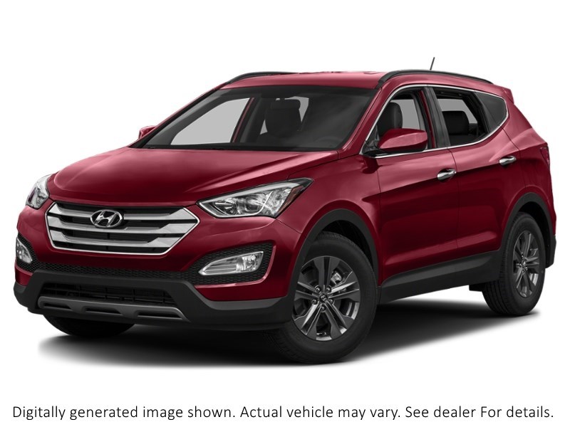 2013 Hyundai Santa Fe Sport AWD 4Dr 2.4L Auto Luxury Serrano Red  Shot 4
