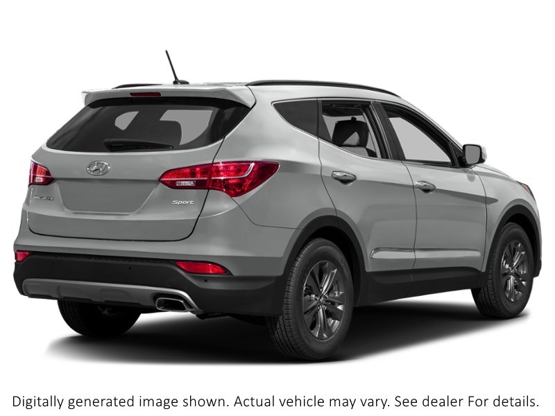 2013 Hyundai Santa Fe Sport AWD 4Dr 2.4L Auto Luxury Moonstone Silver  Shot 8