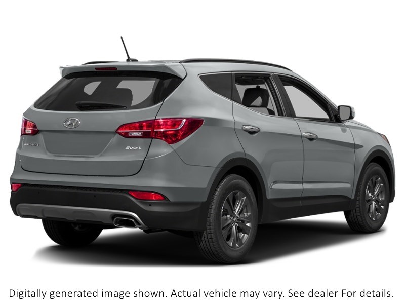 2013 Hyundai Santa Fe Sport AWD 4Dr 2.4L Auto Luxury Titanium Silver  Shot 24