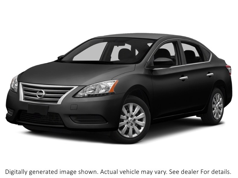 2013 Nissan Sentra 4Dr Sdn Man S Super Black  Shot 9