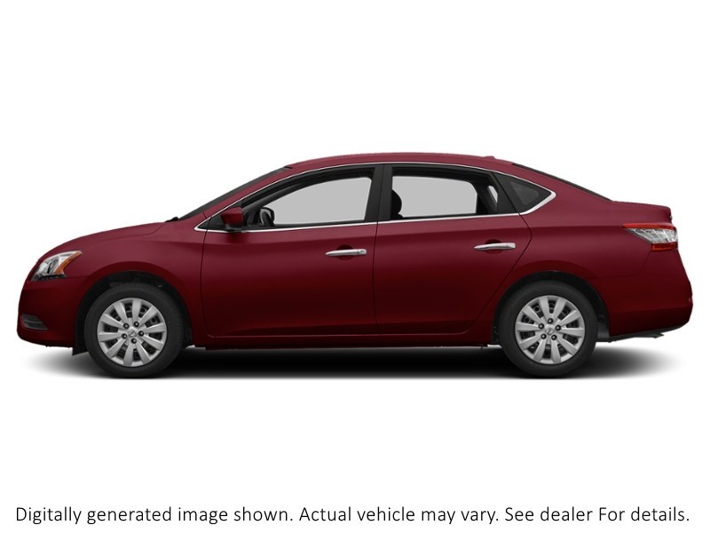 2013 Nissan Sentra 4Dr Sdn Man S Red Brick Pearl Metallic  Shot 17