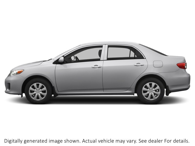 2013 Toyota Corolla 4Dr Sdn Man Ce Classic Silver Metallic  Shot 4