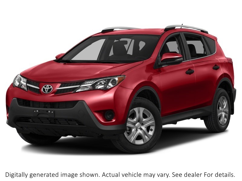 2015 Toyota Rav4 AWD 4Dr LE Barcelona Red Metallic  Shot 1