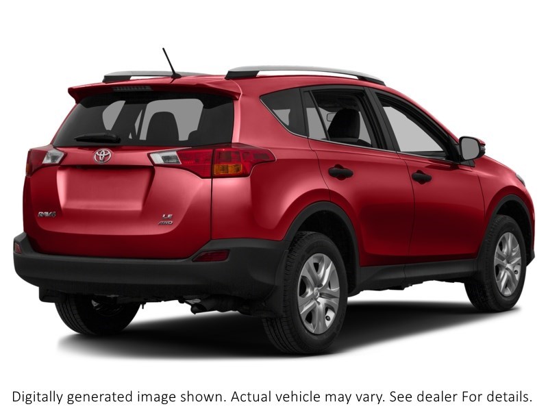 2015 Toyota Rav4 AWD 4Dr LE Barcelona Red Metallic  Shot 2