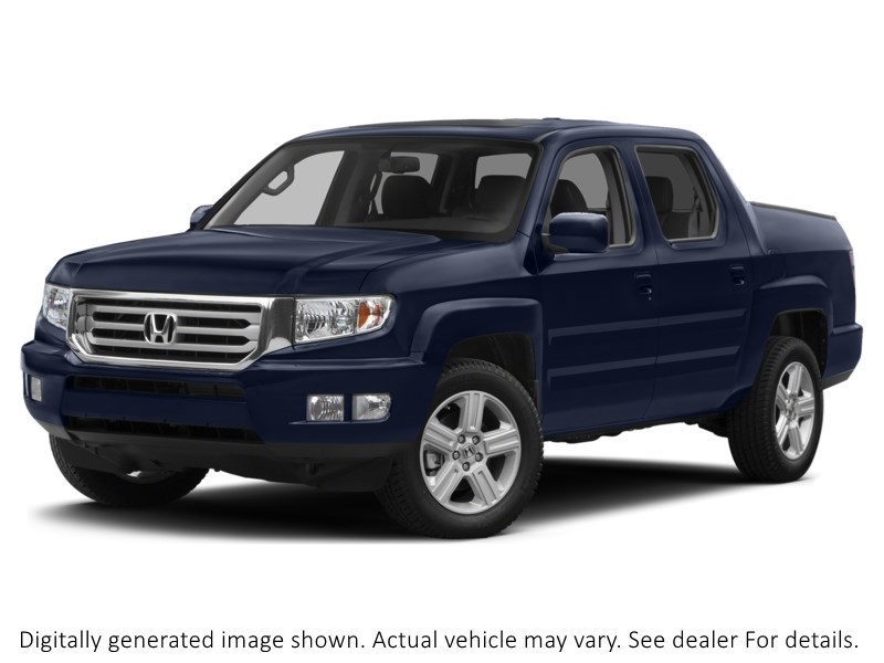 2014 HONDA RIDGELINE 4WD CREW CAB TOURING Obsidian Blue Pearl  Shot 16