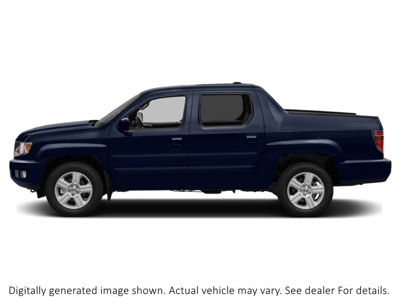 2014 Honda Ridgeline 4WD Crew Cab Touring Obsidian Blue Pearl  Shot 17