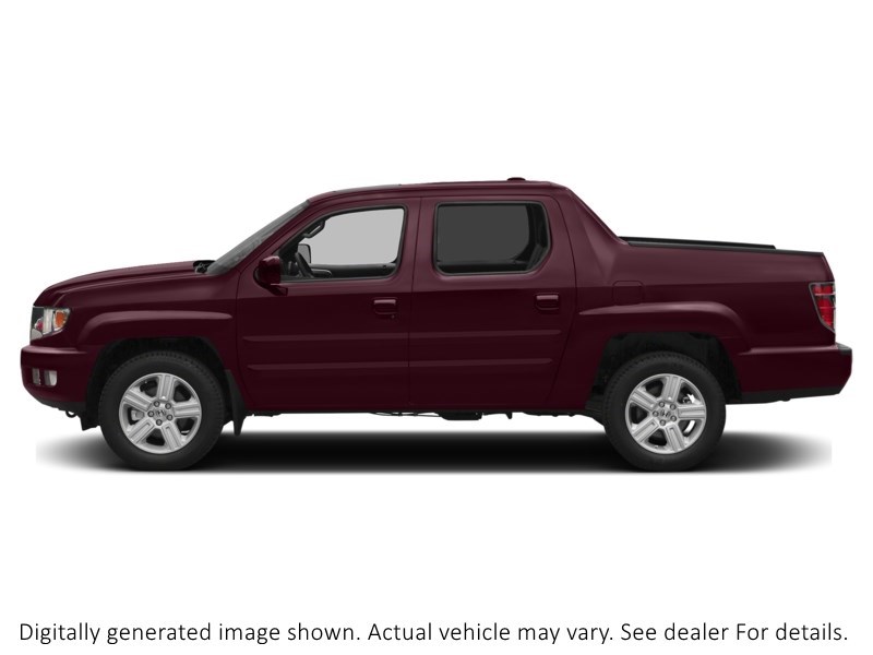 2014 HONDA RIDGELINE 4WD CREW CAB TOURING Dark Cherry Pearl  Shot 39