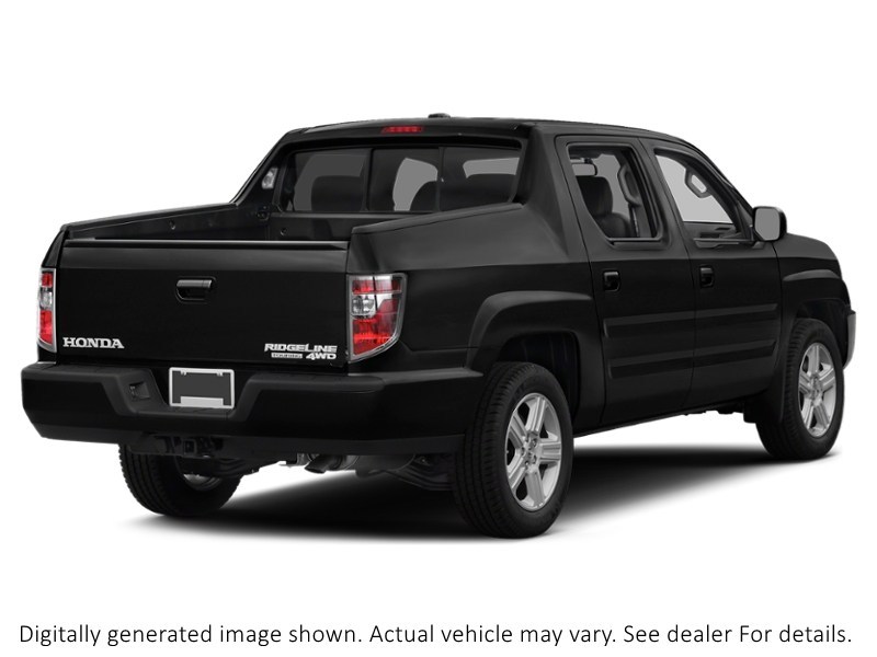 2014 Honda Ridgeline 4WD Crew Cab Touring Crystal Black Pearl  Shot 2