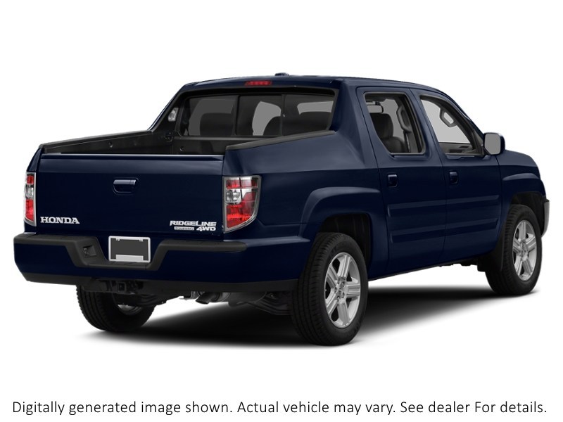 2014 Honda Ridgeline 4WD Crew Cab Touring Obsidian Blue Pearl  Shot 14