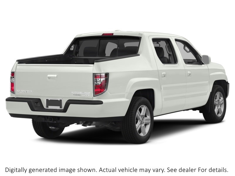 2014 HONDA RIDGELINE 4WD CREW CAB TOURING Taffeta White  Shot 24