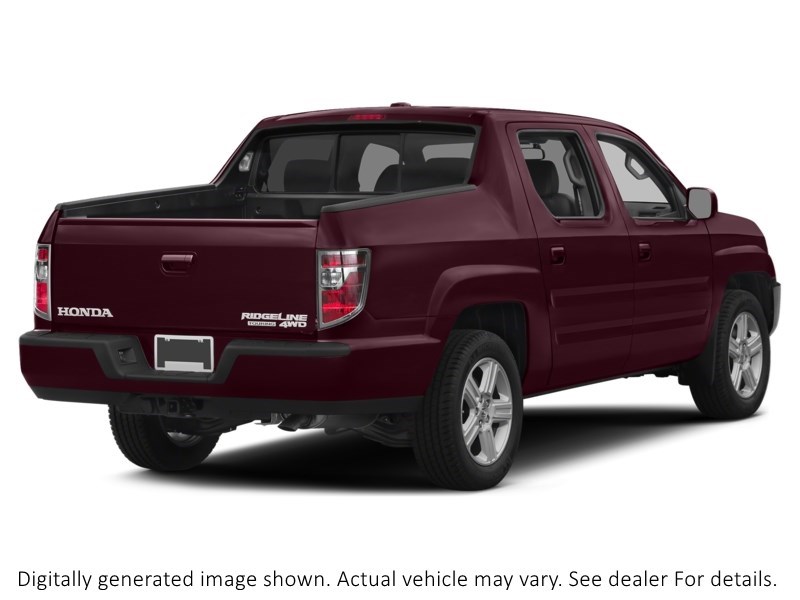 2014 HONDA RIDGELINE 4WD CREW CAB TOURING Dark Cherry Pearl  Shot 38