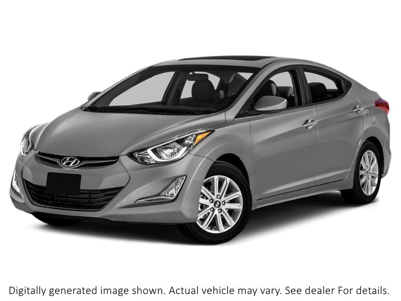 2015 Hyundai Elantra 4Dr Sdn Auto Gls Shimmering Silver Metallic  Shot 7