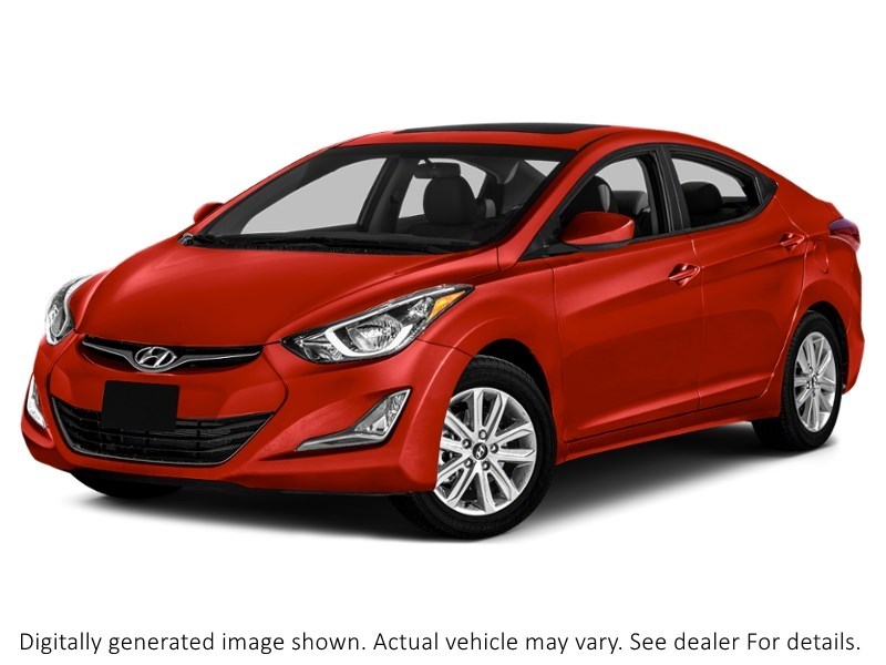 2015 Hyundai Elantra 4Dr Sdn Auto Gls Geranium Red Metallic  Shot 34