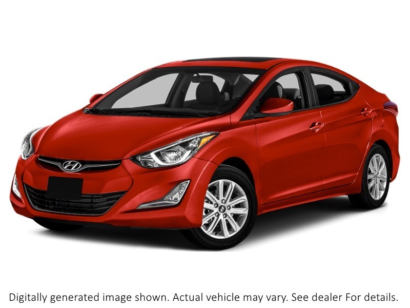 2014 Hyundai Elantra 4Dr Sdn Auto Limited Geranium Red Metallic  Shot 31