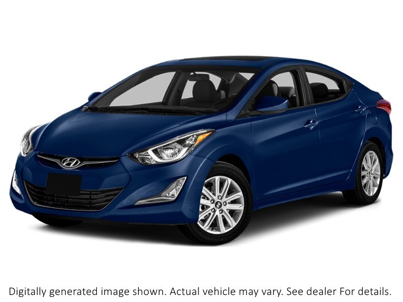 2015 Hyundai Elantra 4Dr Sdn Auto Gls Windy Sea Blue Pearl Metallic  Shot 37
