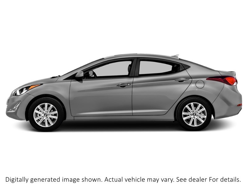 2015 Hyundai Elantra 4Dr Sdn Auto Gls Shimmering Silver Metallic  Shot 9