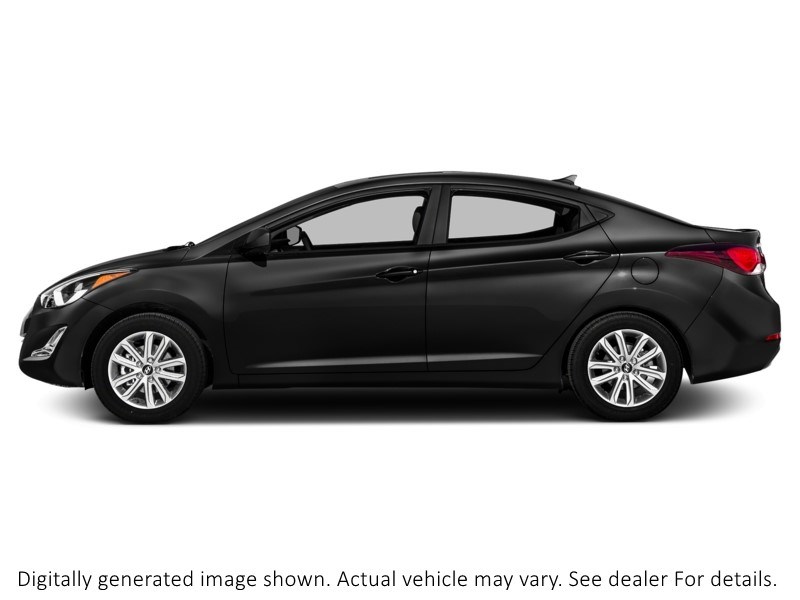 2015 Hyundai Elantra 4Dr Sdn Man Gls Space Black Pearl  Shot 3