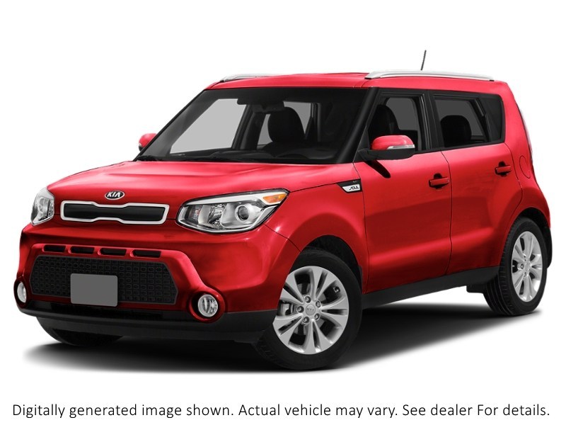 2014 Kia Soul 5Dr Wgn Auto EX Inferno Red Metallic  Shot 1