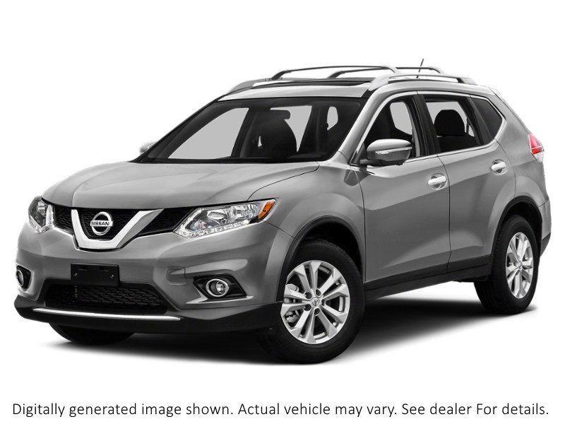 2014 Nissan Rogue AWD 4Dr SV Brilliant Silver Metallic  Shot 4