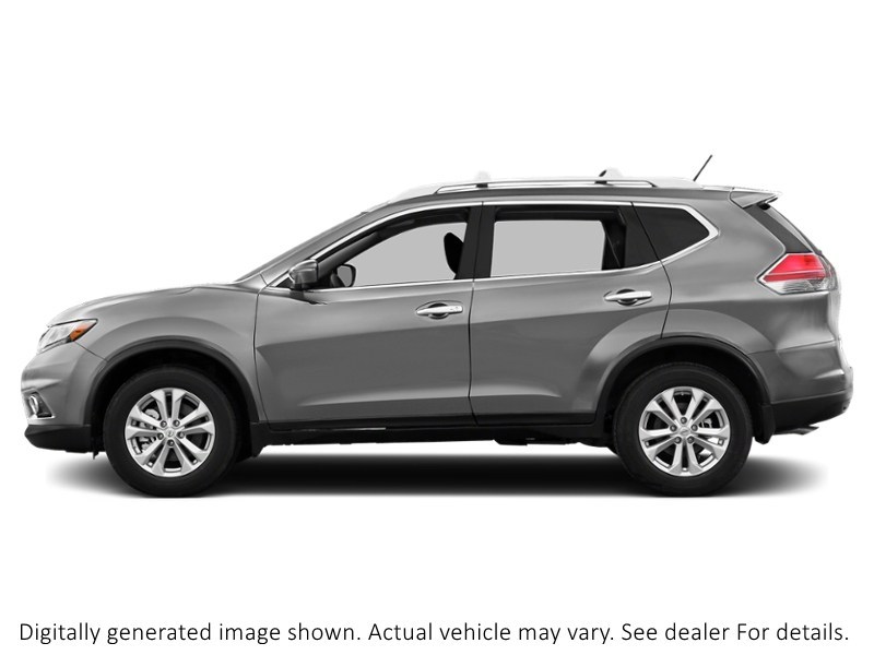 2014 Nissan Rogue AWD 4Dr SV Brilliant Silver Metallic  Shot 5