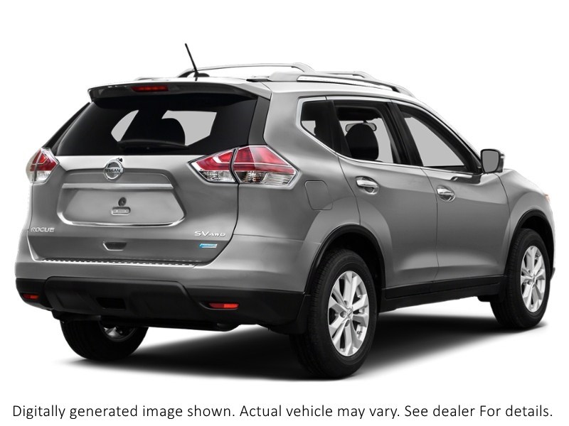 2014 Nissan Rogue AWD 4Dr SV Brilliant Silver Metallic  Shot 6