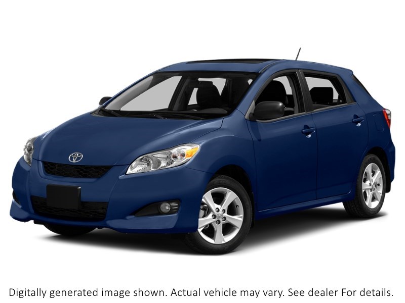 2014 Toyota Matrix 4Dr Wgn Man FWD Nautical Blue Metallic  Shot 4