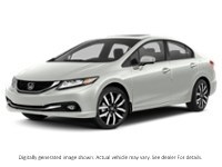 2015 Honda Civic Sedan 4Dr Auto Touring Taffeta White  Shot 2