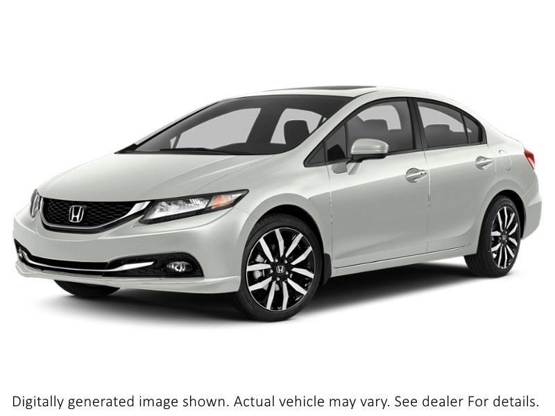 2015 Honda Civic Sedan 4Dr Auto Touring Taffeta White  Shot 2