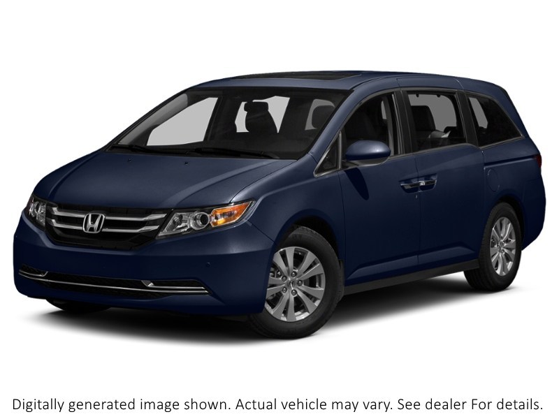 2015 Honda Odyssey 4Dr Wgn Ex-L W/Navi Obsidian Blue Pearl  Shot 10