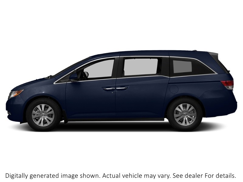 2015 Honda Odyssey 4Dr Wgn Ex-L W/Navi Obsidian Blue Pearl  Shot 9