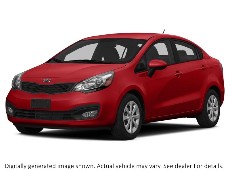 2015 KIA RIO 4DR SDN AUTO EX Chili Pearl  Shot 17