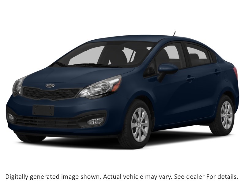 2015 KIA RIO 4DR SDN AUTO EX Midnight Sapphire Pearl  Shot 23