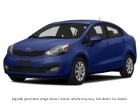 2015 KIA RIO 4DR SDN AUTO EX Tanzanite Blue Pearl  Shot 32